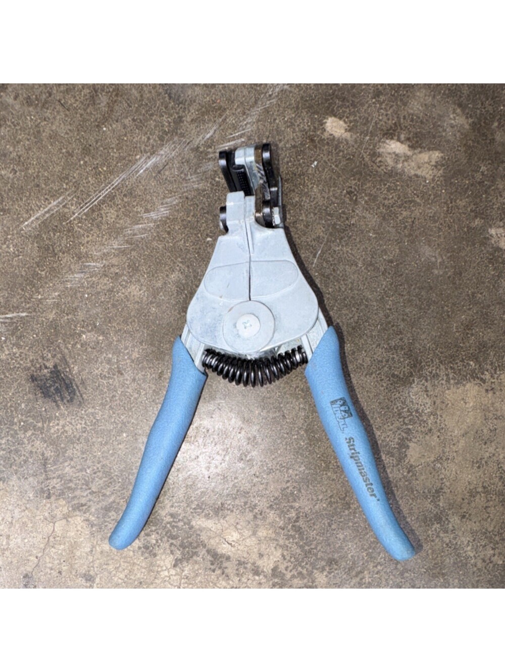 Ideal Stripmaster Wire Stripper Blue Handles